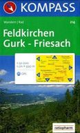 Feldkirchen Gurk, Friesach 1 : 50 000: Wandern / Rad. GPS-genau