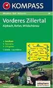 Vorderes Zillertal, Alpbach, Rofan, Wildschönau: 1 : 50 000