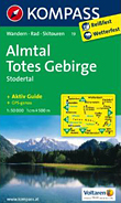 Almtal, Steyrtal, Totes Gebirge: Wander-, Bike- und Skitourenkarte. GPS-genau. 1:50.000