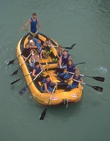 Familien-Rafting