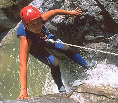 Canyoning - Abseilen